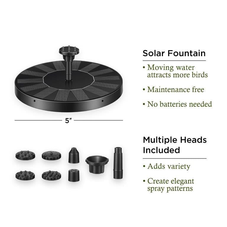 Classic Bronze Bird Bath Pedestal with Fairy Statue - Elegant Garden Decor for Outdoor Bird Watching & Fairy Garden Theme