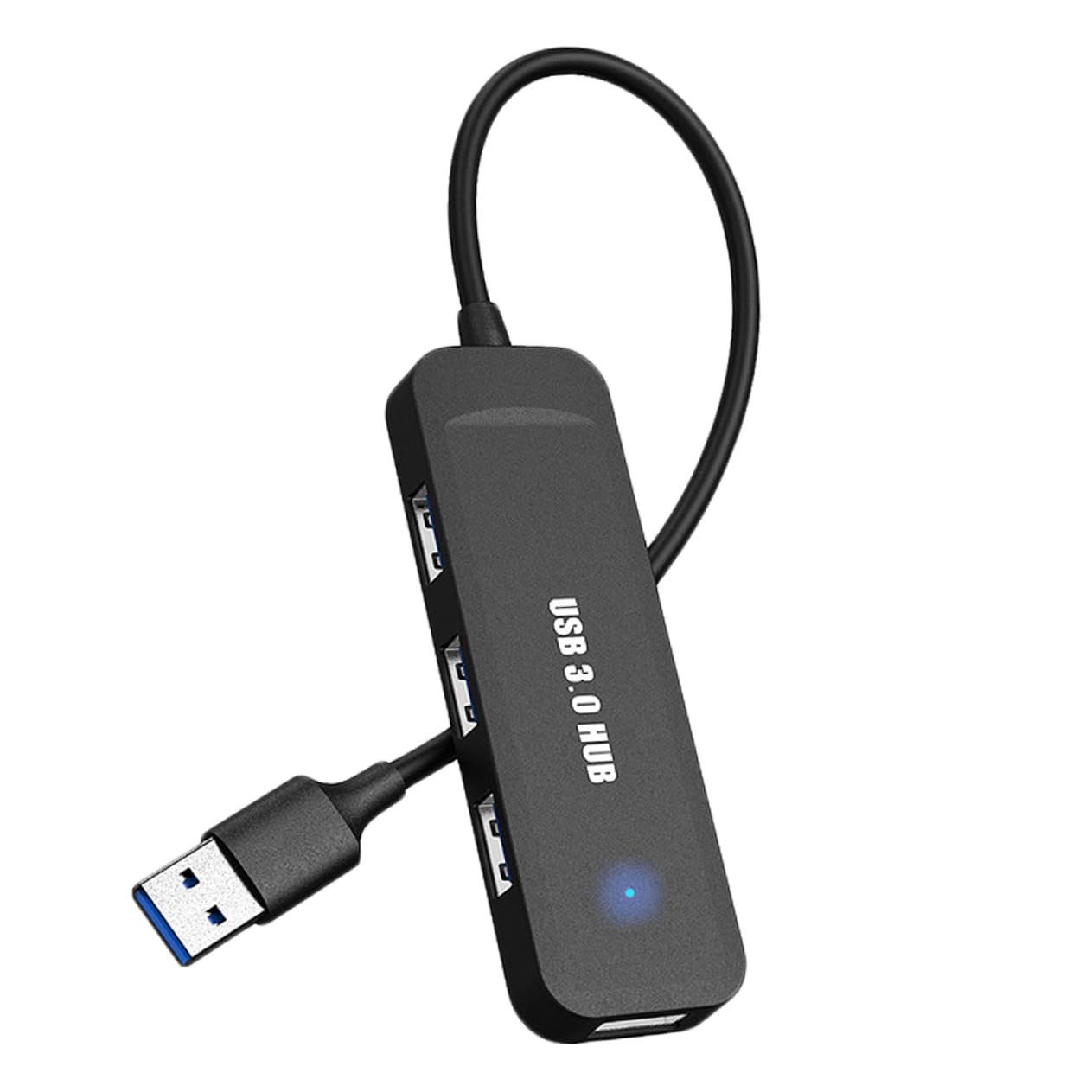 OSALADI 4-Port USB 2.0 Hub Adapter - Ultra Slim USB Splitter for Laptop, Notebook & Computer - High-Speed Data Transfer - Perfect for Home Office, Gaming & Travel Accessories