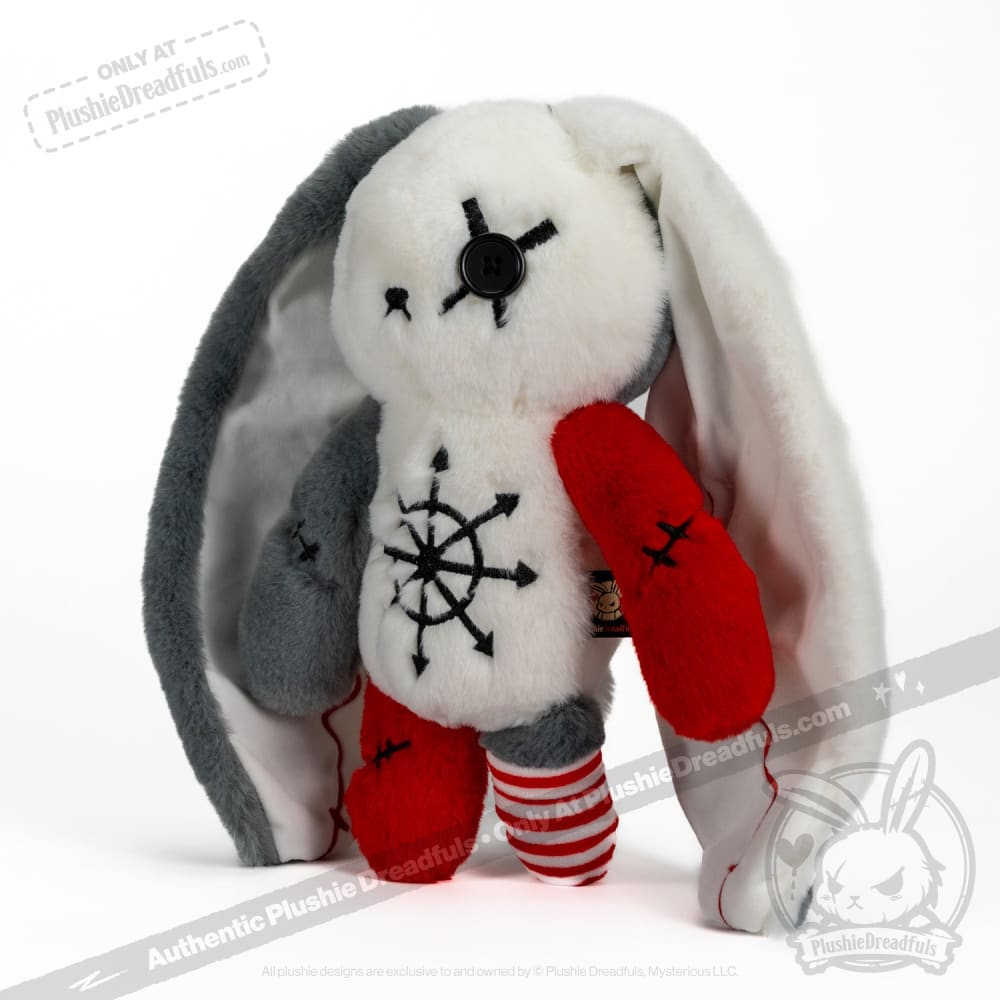 Plushie Dreadfuls ADHD Rabbit Stuffed Animal - Soft Plush Toy for Kids with ADHD, Anxiety Relief & Sensory Comfort | Perfect for Therapy, Bedtime & Emotional Support