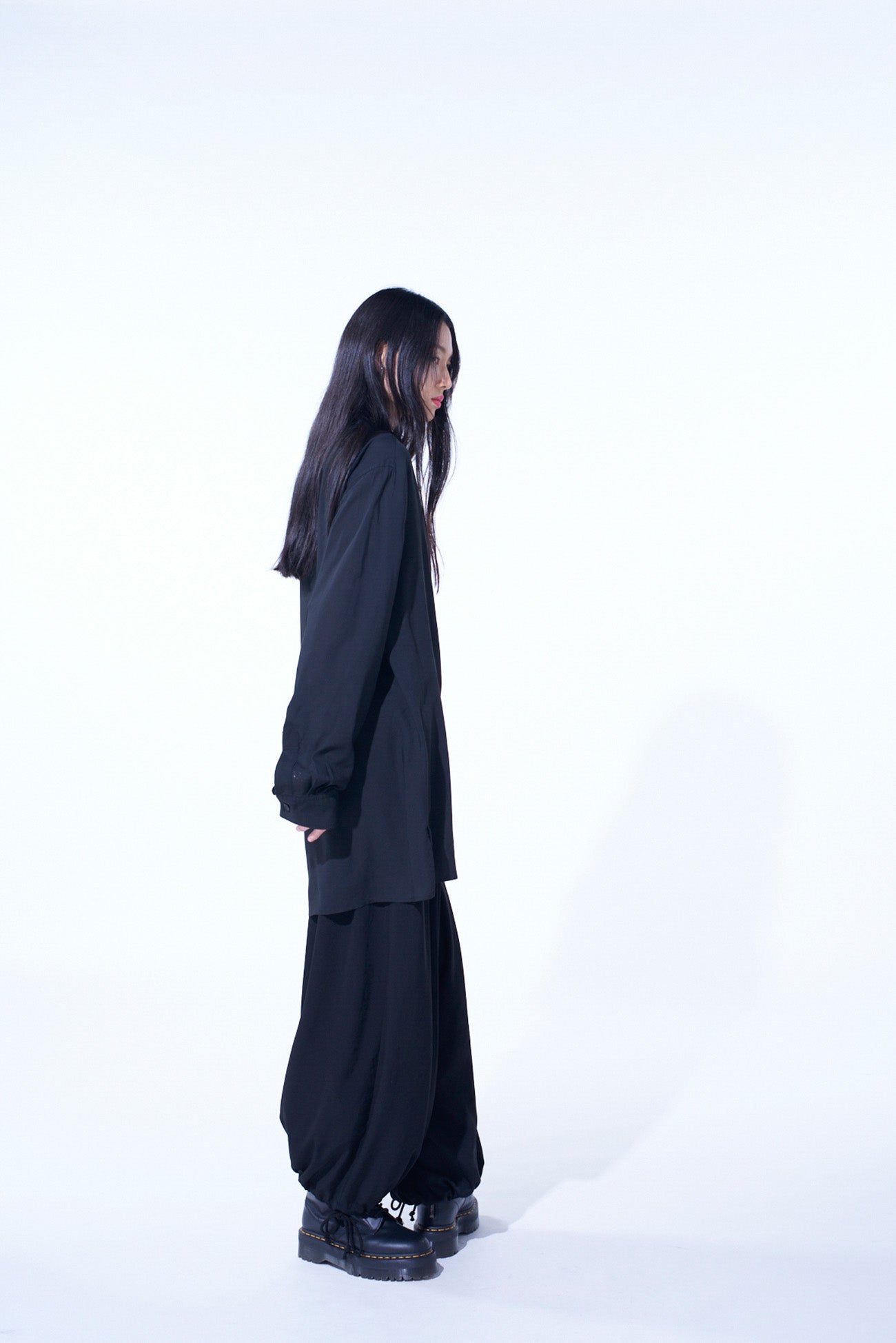Crepe de Chine Balloon Pants for Women - Comfortable Wide Leg Palazzo Pants for Casual Wear, Office, and Travel