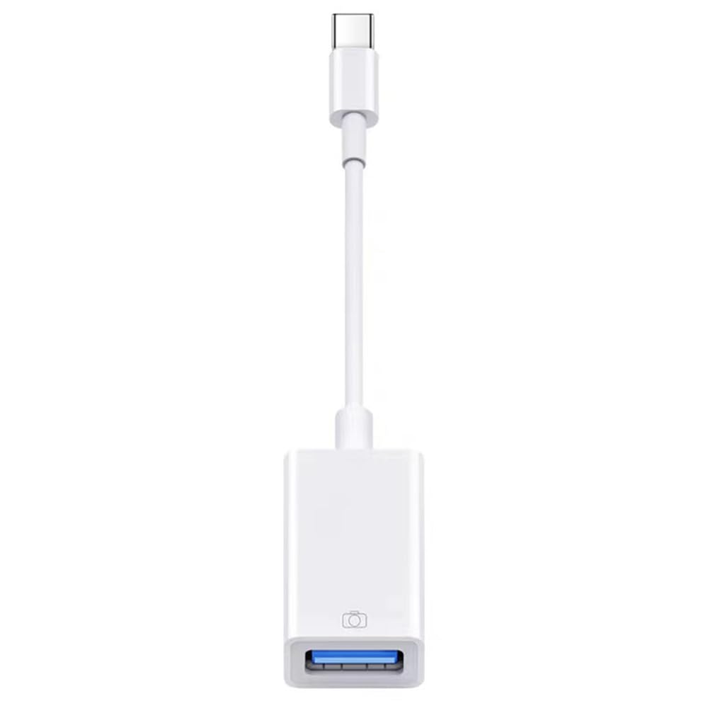USB-C to USB 3.0 Female Adapter Converter - Type C to Standard Type A Adapter for MacBook, Laptop, Tablet & Phone - Perfect for Data Transfer & Charging
