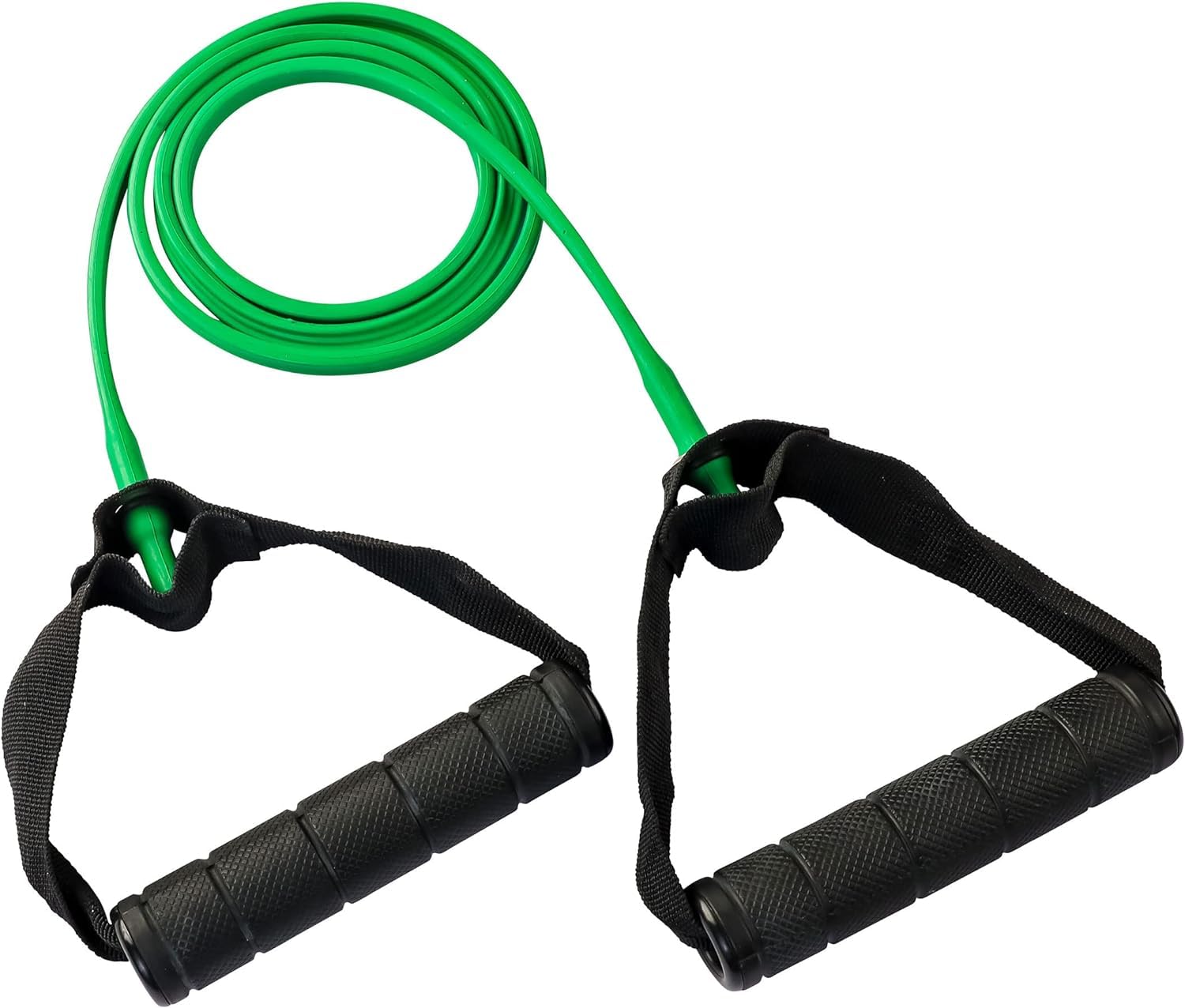 Body-Solid Medium Resistance Tube Bands for Workouts - Durable Exercise Bands with Comfort Grip Handles - Perfect for Home Gym, Beachbody Fitness, Strength Training & Physical Therapy