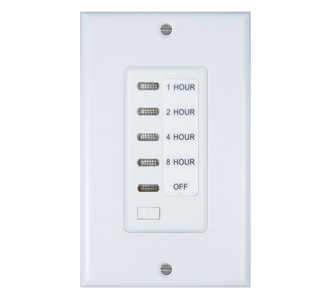 Auto Shut Off Countdown In-Wall Electronic Timer for Towel Warmers - Perfect for Bathroom, Spa & Home Safety (15A, 120V)