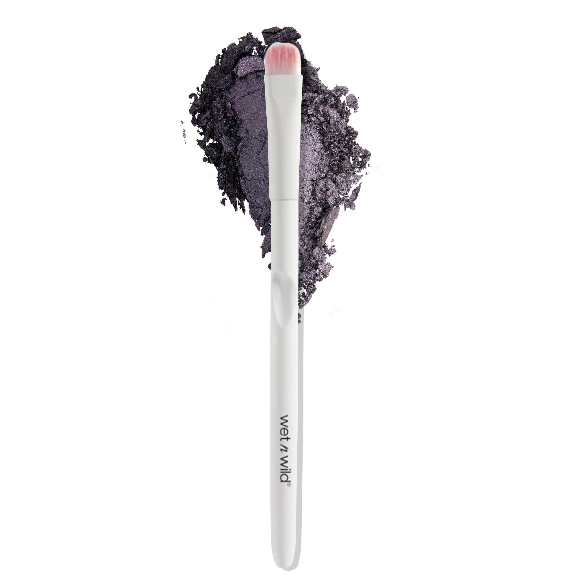 Wet n Wild Small Eyeshadow Brush - White | Professional Makeup Brush for Precise Eyeshadow Application | Perfect for Travel & Everyday Makeup