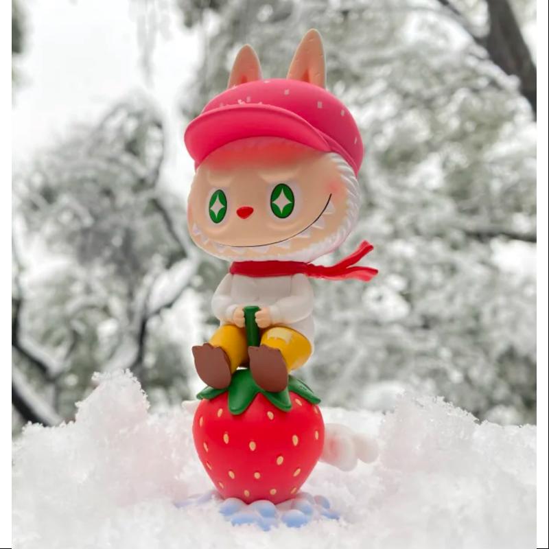 Labubu The Monsters Fruits Series Strawberry Collectible Figure - Cute Anime Vinyl Toy for Display, Gift & Home Decor | Perfect for Anime Fans, Kawaii Lovers & Pop Culture Collectors