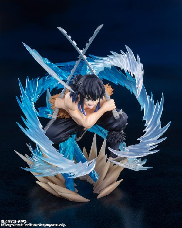 Figuarts Zero Demon Slayer: Kimetsu no Yaiba Inosuke Hashibira (Beast Breathing Version) Anime Action Figure Statue - Perfect for Anime Collectors, Home Decor, and Gift Giving
