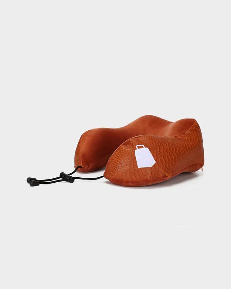 Apollo 1 Neck Pillow for Travel & Office - Memory Foam Support for Airplane, Car, Home Use - Comfortable & Ergonomic Design for Neck Pain Relief