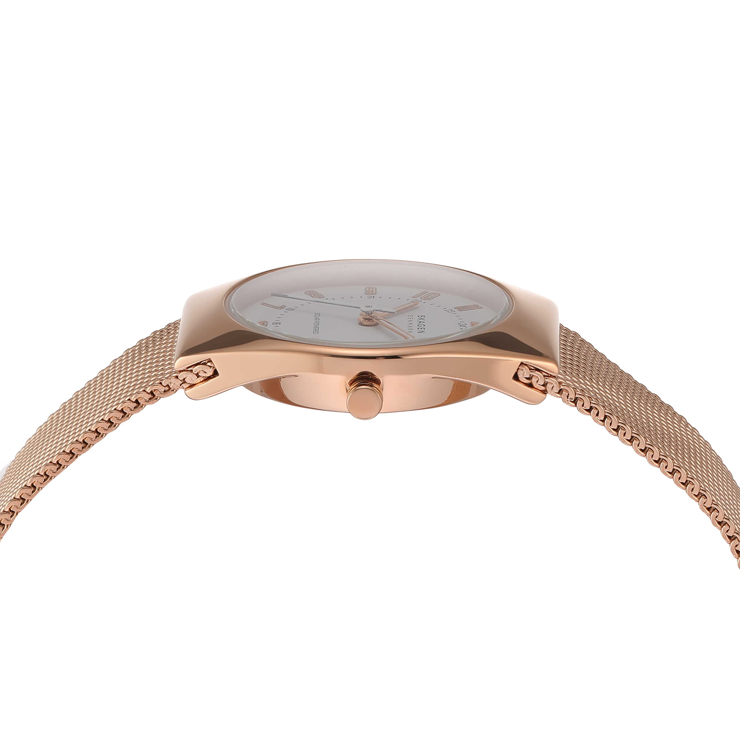 Skagen Grenen Lille Women's Watch - Slim Minimalist Design with Interchangeable Stainless Steel Mesh & Leather Bands - Perfect for Office, Casual & Special Occasions