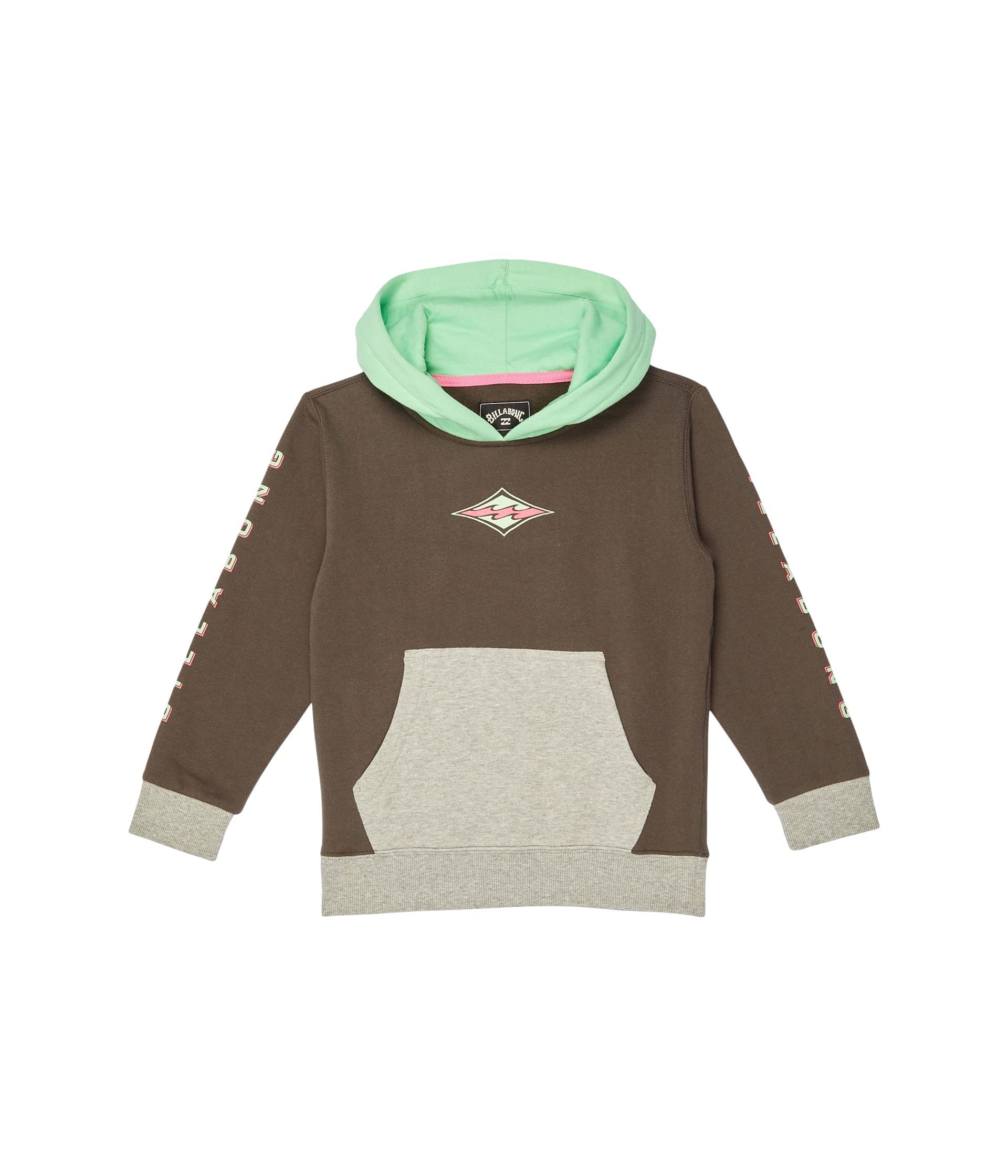 Billabong Boys' United Pullover Hoodie - Raven MD (5 Little Kids) | Warm Fleece Jacket for Toddlers & Kids | Perfect for School, Playdates & Outdoor Adventures
