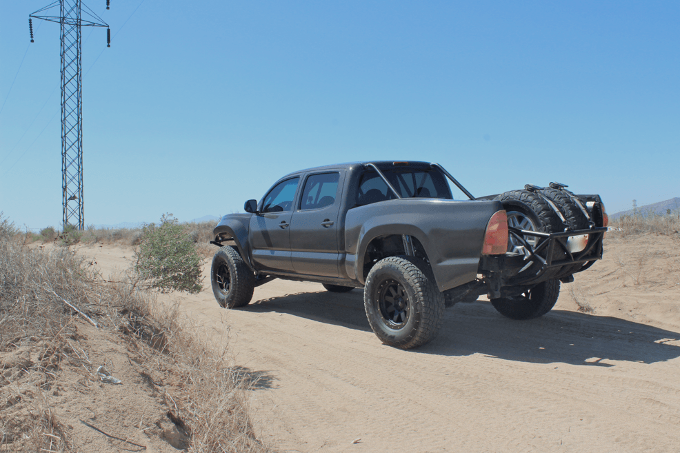 2005-2015 Toyota Tacoma Fiberwerx TT Style Bedsides with 6