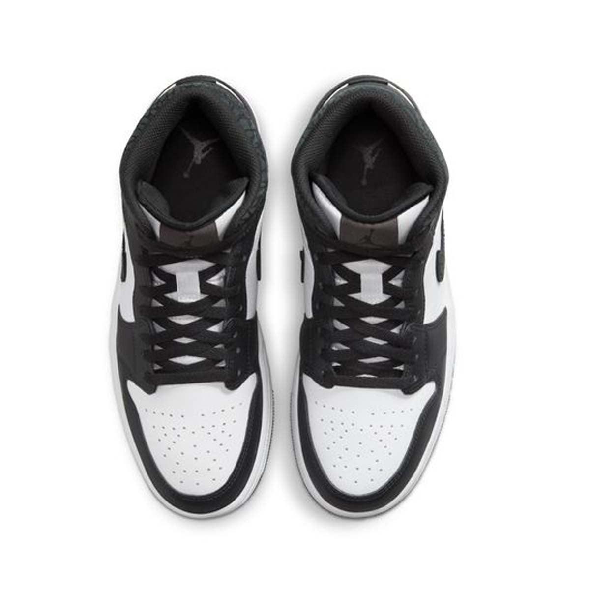 Air Jordan 1 Mid SE 'Panda Elephant' Men's Basketball Shoes - Stylish Sneakers for Casual Wear, Street Fashion & Sports