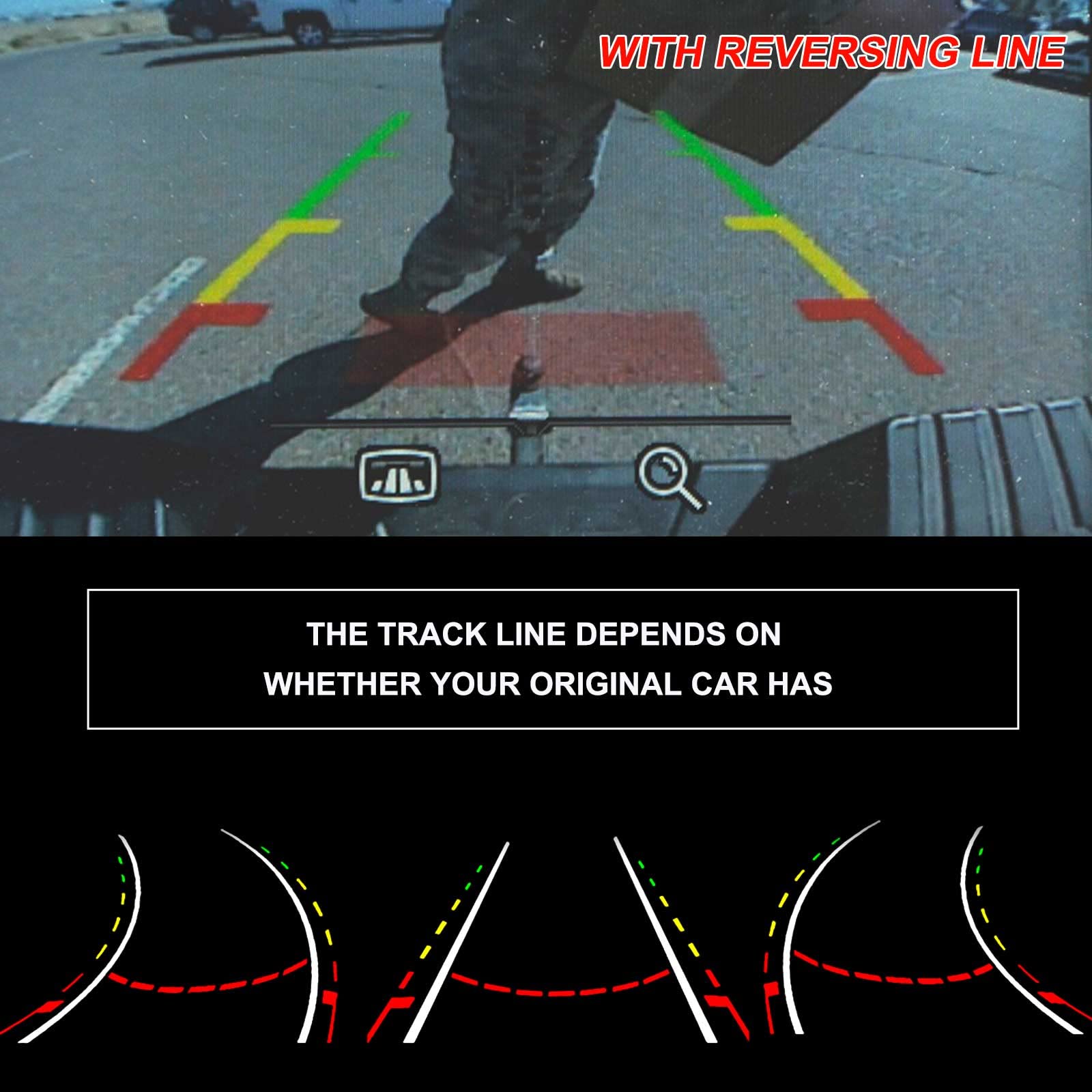 Dodge Dart Backup Camera 2013-2016 | HD Rear View Parking Assist Camera | Replacement for OEM# 56038990AA & 1WY78GW7AA | Perfect for Night Driving & Tight Parking Spaces