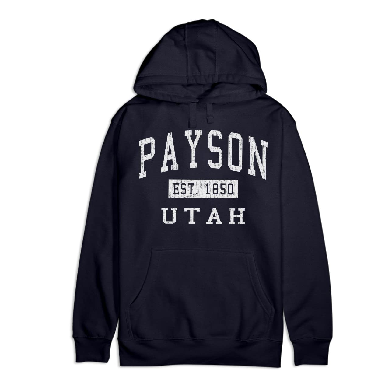 Payson Utah Classic Premium Cotton Hoodie - Soft & Comfortable Pullover for Men & Women - Perfect for Casual Wear, Outdoor Activities & Travel