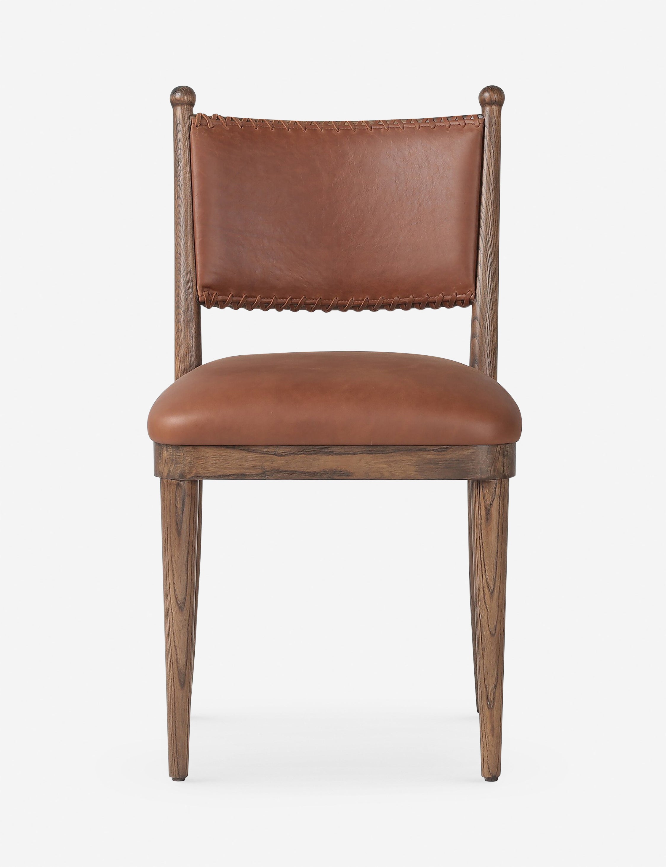 Bella Dining Chair by Amber Lewis x Four Hands - Modern Farmhouse Style Wooden Chair for Kitchen, Dining Room & Home Decor | Perfect for Farmhouse, Rustic & Contemporary Interiors
