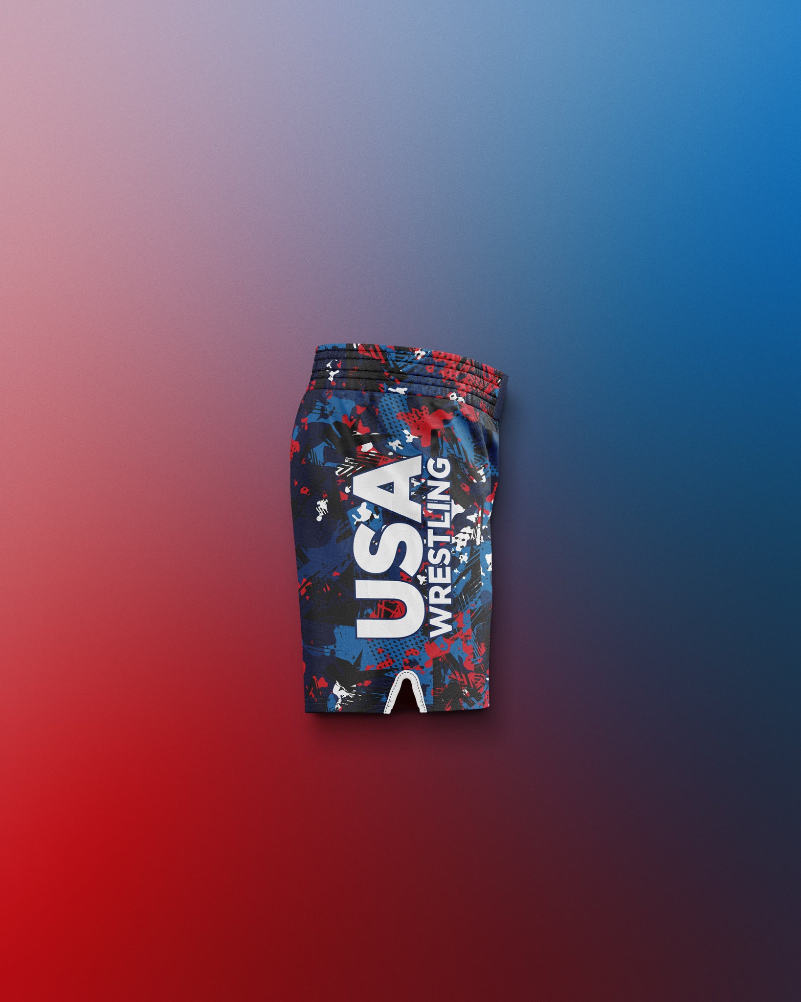 USAW Scatter Icon Youth Sublimated Shorts - Breathable Athletic Shorts for Boys & Girls - Perfect for Soccer, Running & Gym Workouts