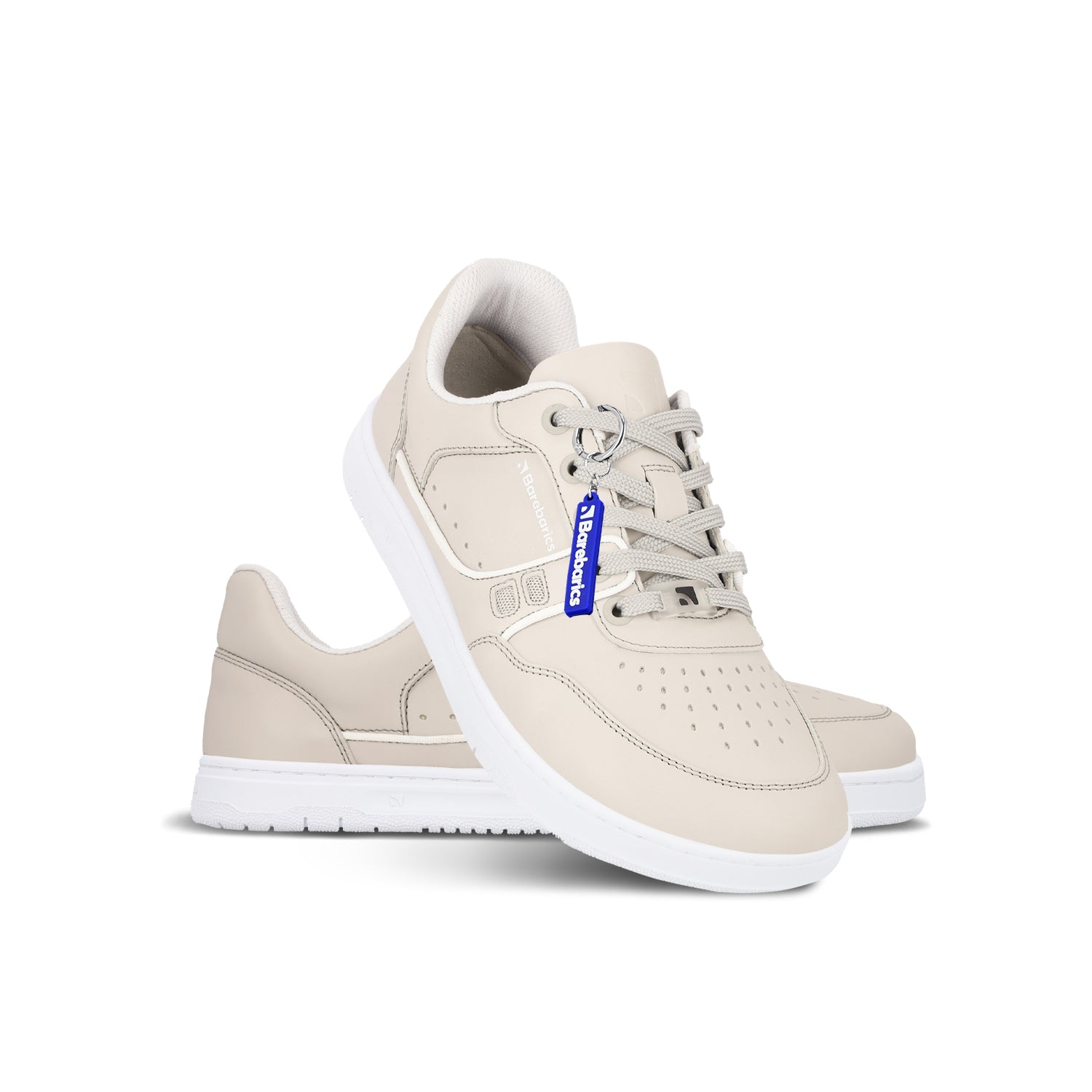 Barefoot Sneakers Barebarics Arise - Cream White Minimalist Shoes for Men & Women | Perfect for Running, Walking & Gym Workouts