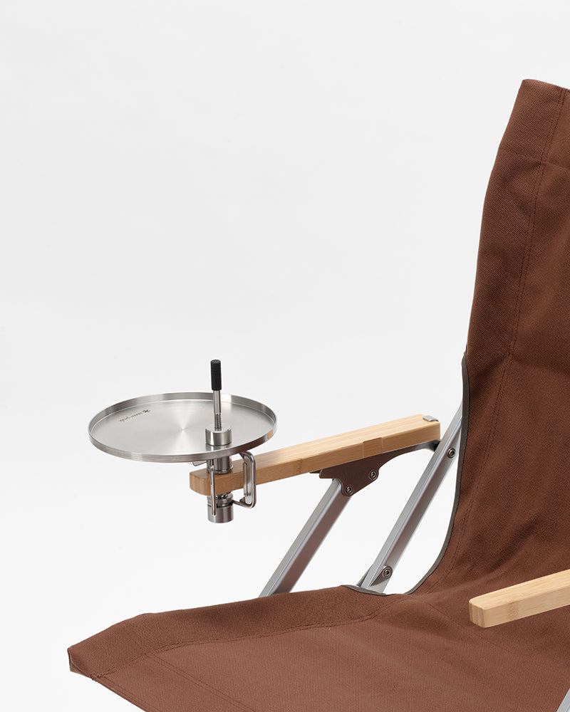 TTA Side Tray - Foldable Bedside Table Organizer with Cup Holder for Bed, Sofa, Couch - Perfect for Snacks, Drinks, Books & Remote Control Storage
