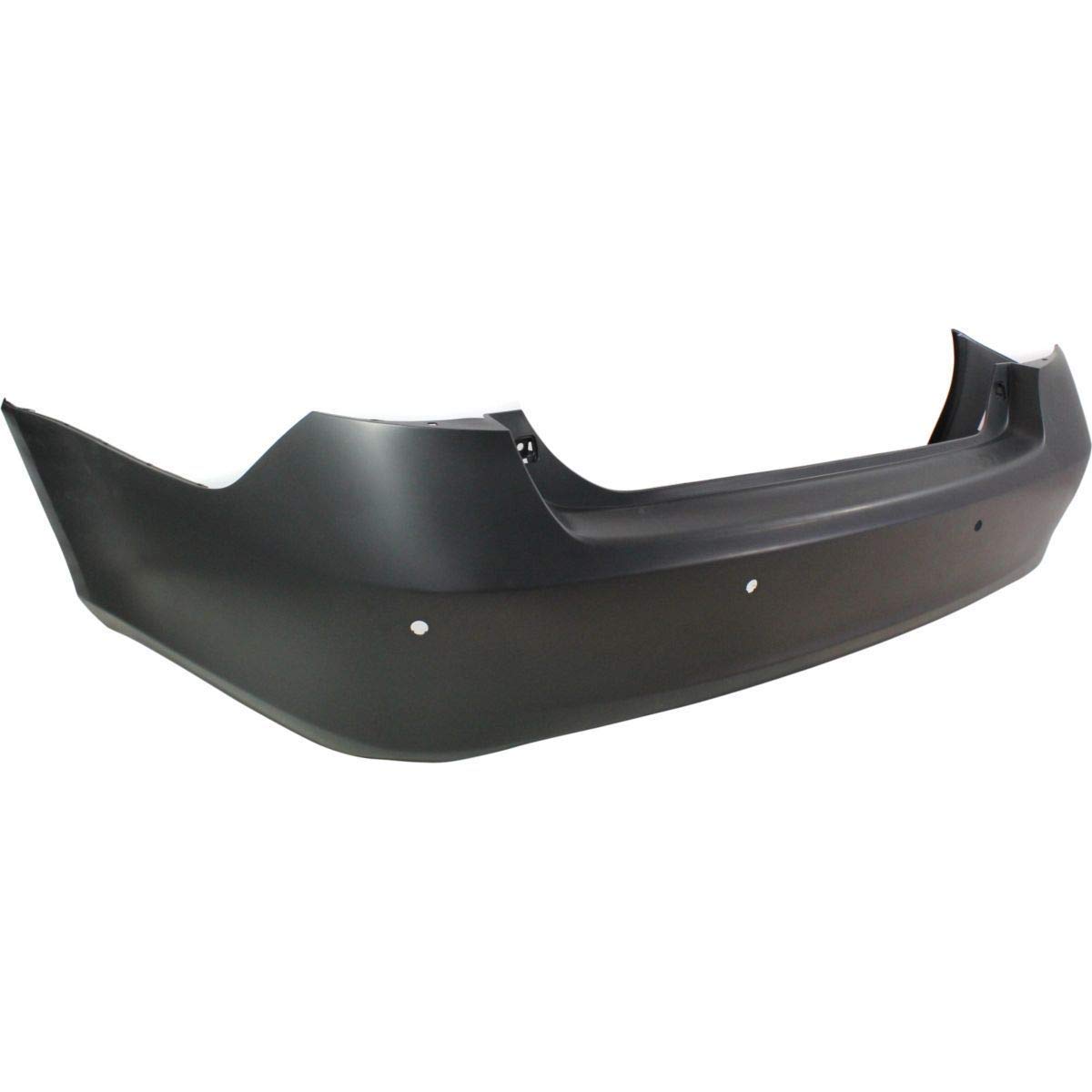 Primered Rear Bumper Cover Replacement for 2007-2012 Lexus ES350 with Park Assist (LX1100130) - Perfect Fit & Durable Protection for Parking & Collision Safety