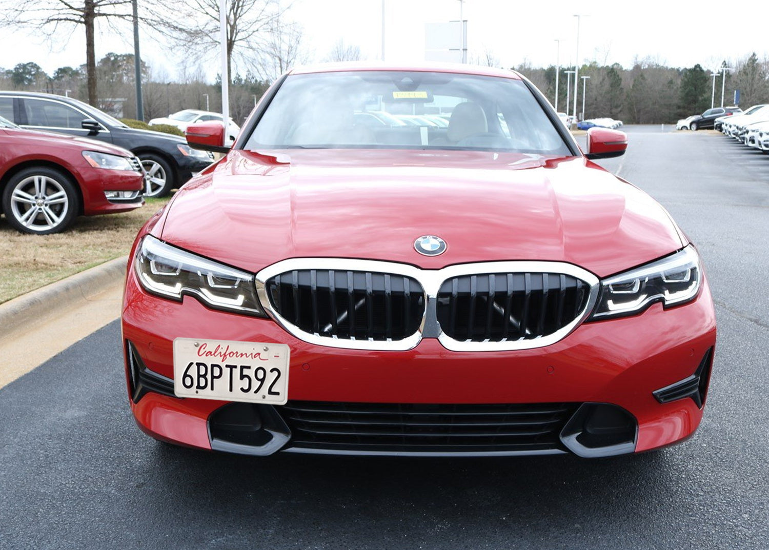 BMW G20 3 Series Front Bumper Tow Hook License Plate Mounting Bracket (2019-2023) - Perfect for Car Shows & State Compliance