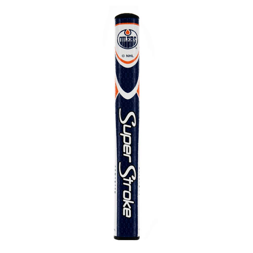 SuperStroke NHL Golf Putter Grip Mid Slim™ 2.0 | Enhanced Cross-Traction Texture & Oversized Design for Consistent Stroke | Non-Slip Performance | Perfect for Professional and Amateur Golfers on the Green