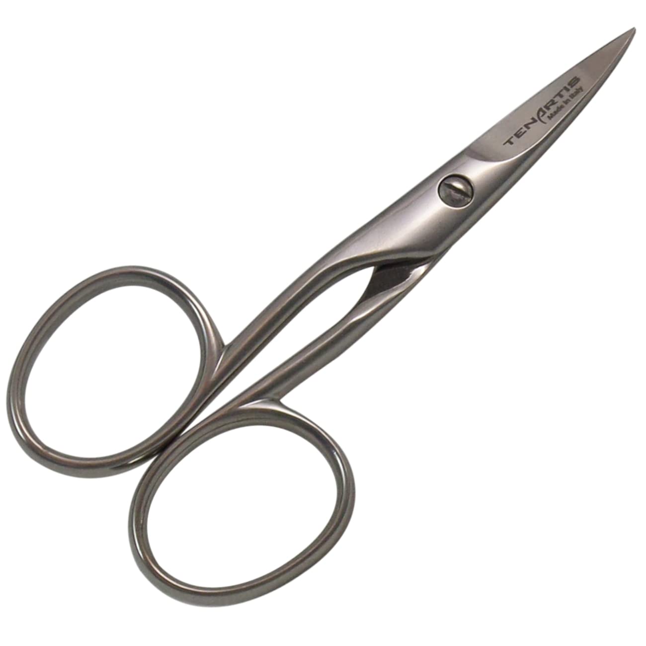 Premium Left-Handed Nail Scissors | Tenartis Professional Grooming Tool | Made in Italy | Perfect for Manicures, Pedicures & Home Nail Care