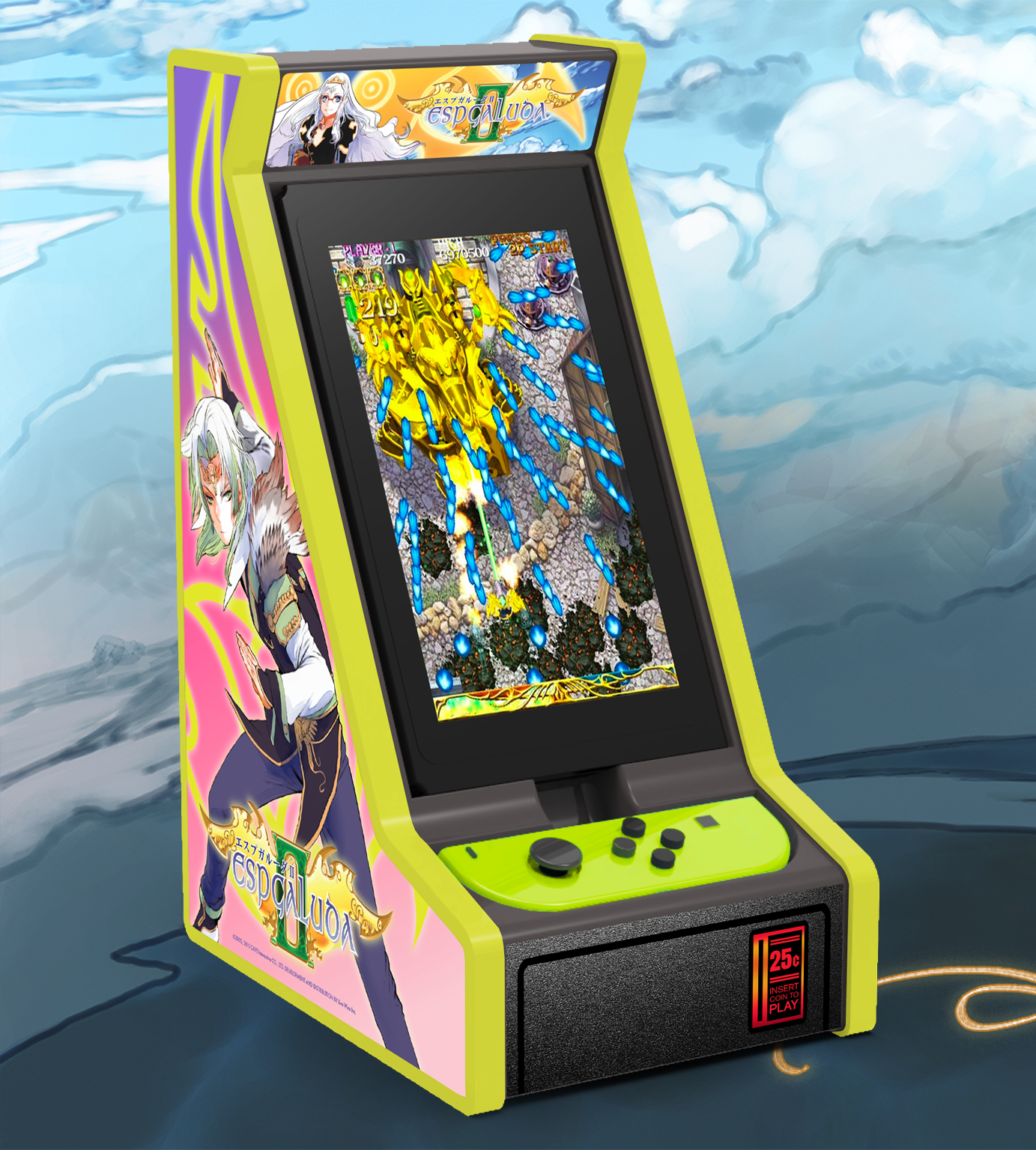 Espgaluda II Nintendo Switch Arcade Stick - Classic Shoot 'Em Up Game Controller for Retro Gaming Enthusiasts | Perfect for Home Arcade Setup & Competitive Play