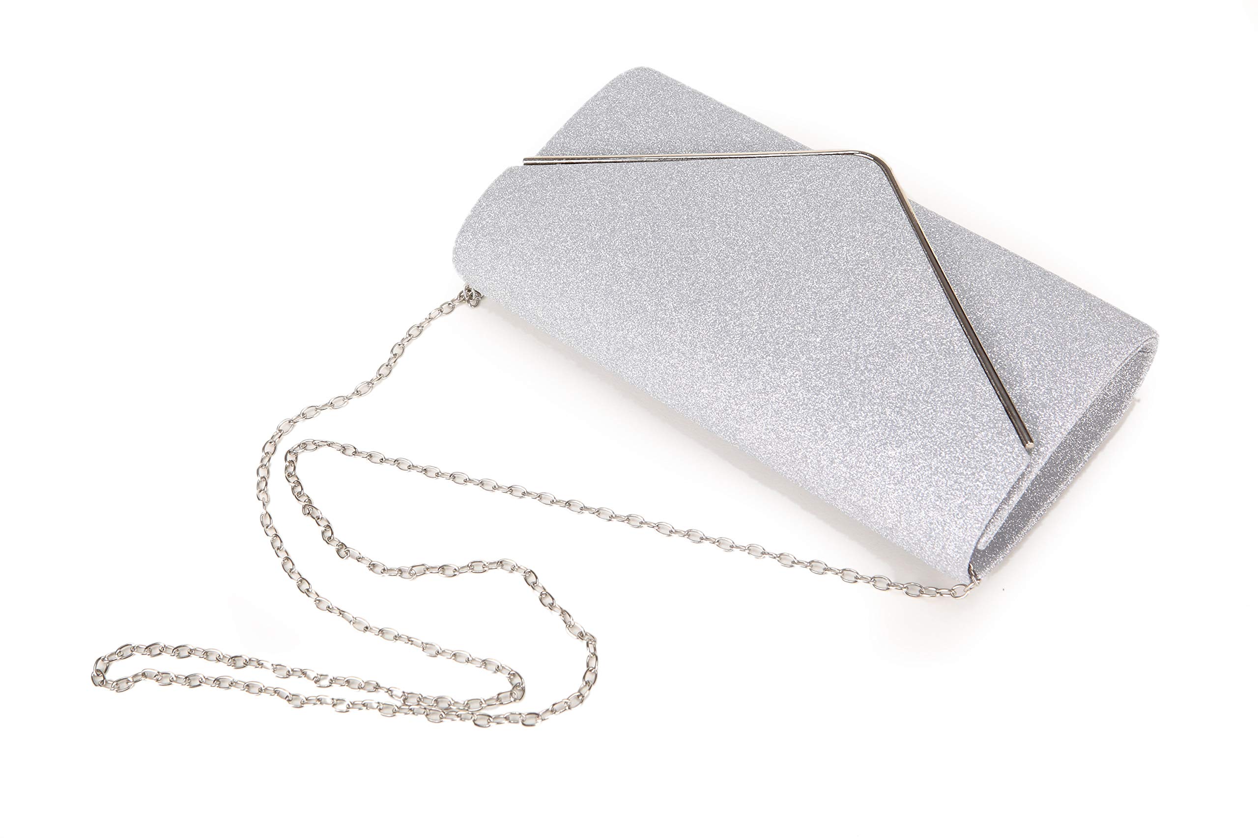 Sparkling Women's Clutch Purse - Evening & Party Crossbody Bag for Outings