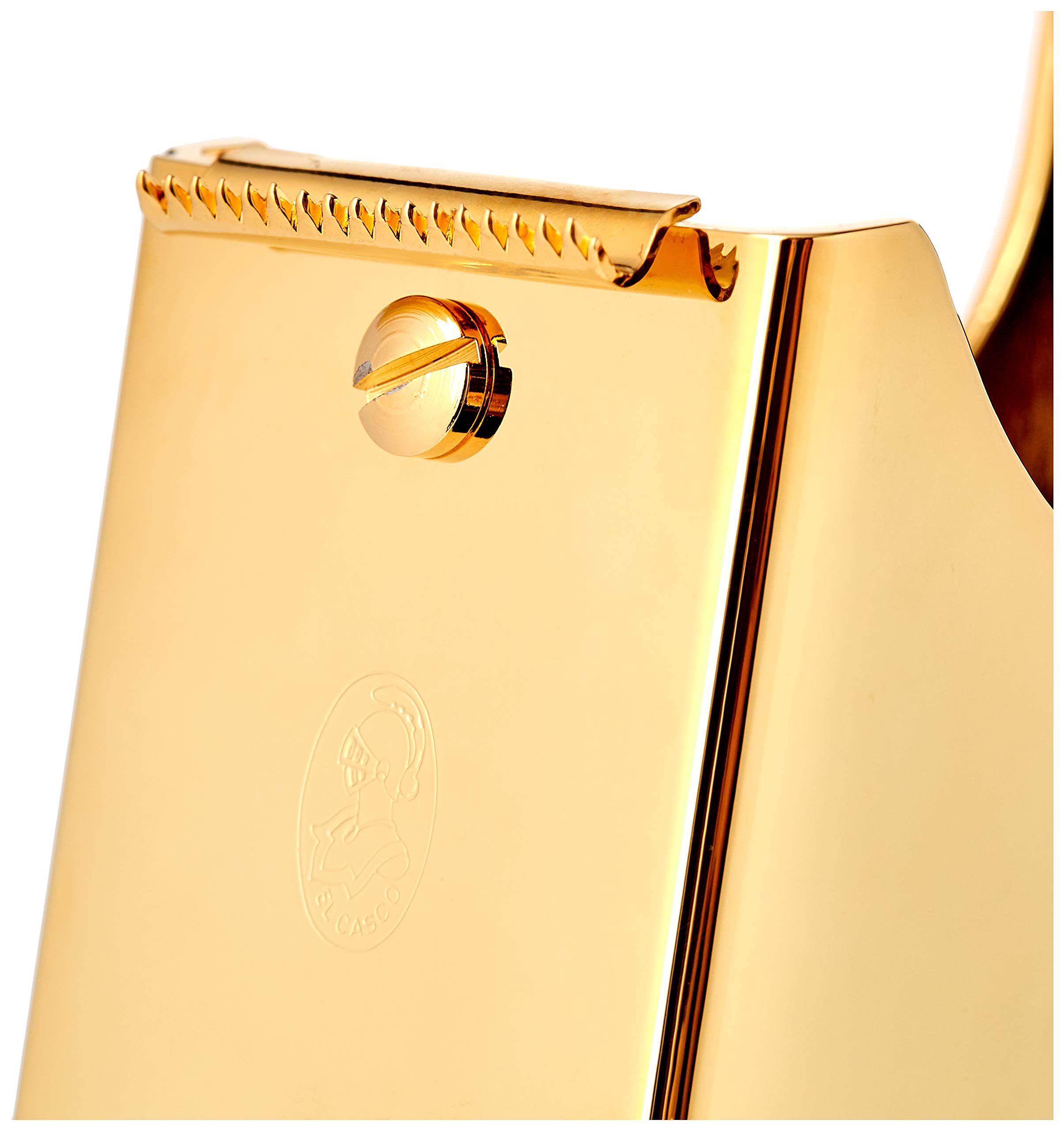 Premium M800 Tape Dispenser with 23K Gold Trim - Heavy Duty Desktop Tape Holder for Office, Packaging & Crafting - Black & Gold Office Supplies for Professionals