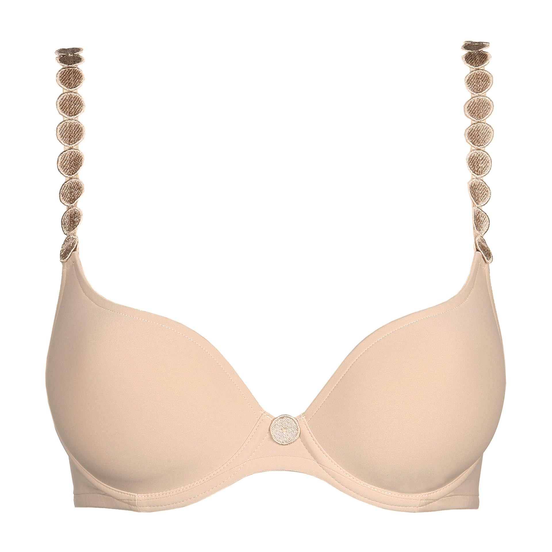 Tom Convertible Underwire Bra 34D - Cafe Latte Nude T-Shirt Bra for Women | Seamless Comfort, Adjustable Straps | Perfect for Everyday Wear, Workout & Special Occasions