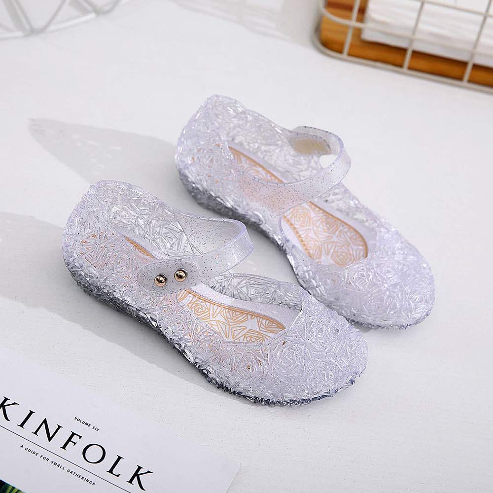 **Princess Girls Sandals – Kids Jelly Shoes for Dress Up, Dance Party & Cosplay | Toddler Mary Janes for Playdates & Special Occasions**