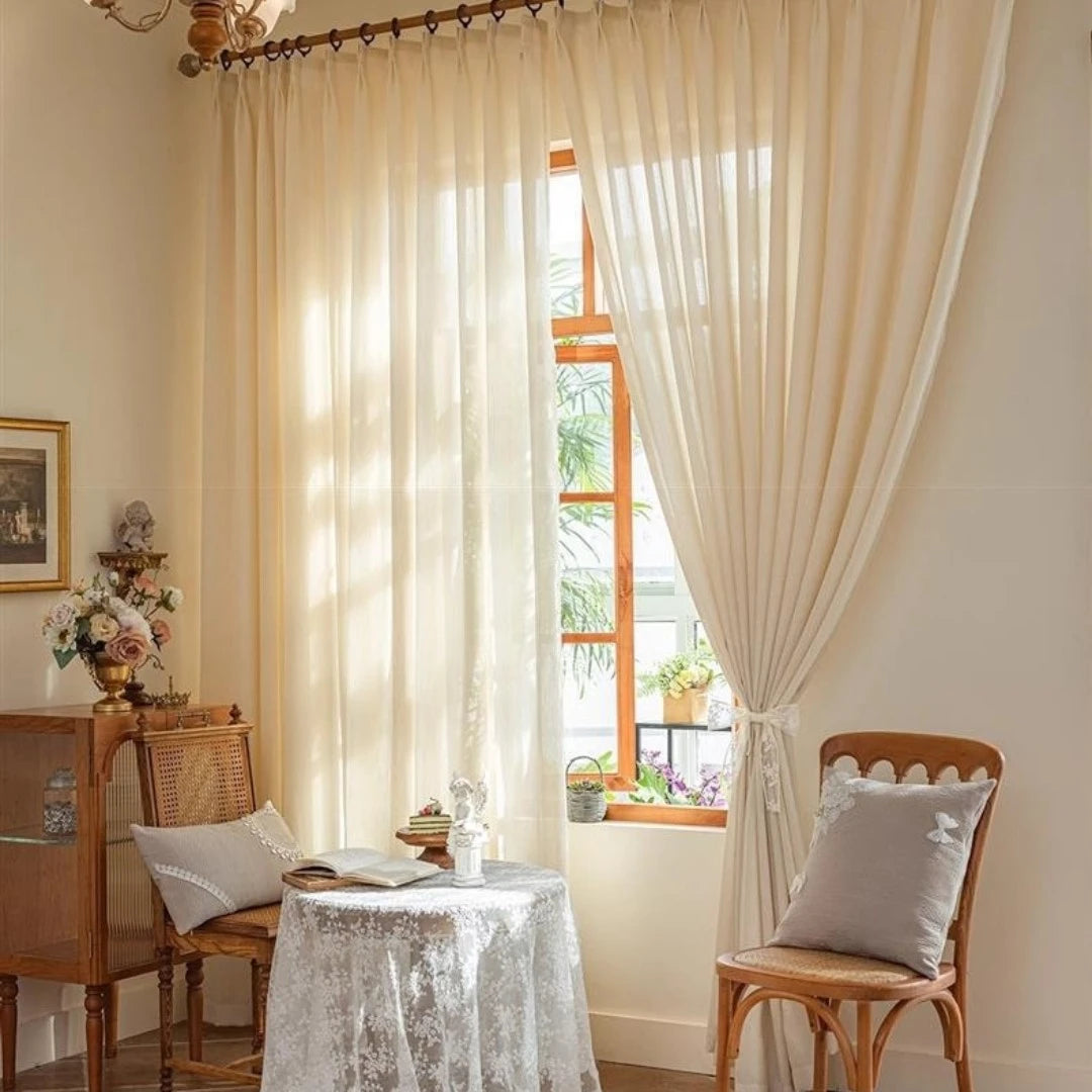 Zuri Polyester Damask Embossed Leaf Custom Privacy Curtains - Blackout Window Drapes for Bedroom, Living Room & Home Decor