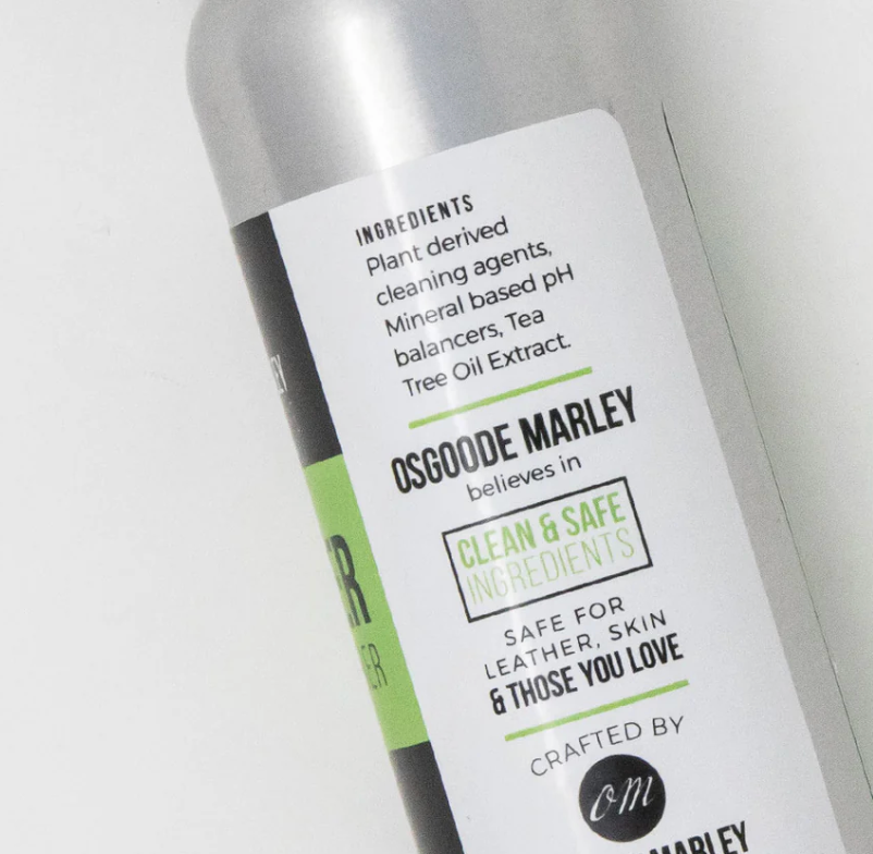 Osgoode Marley 3 oz. Leather Spot Cleaner - Gentle Stain Remover for Sofas, Bags & Car Seats | Quick-Drying Formula for Home & Auto Care