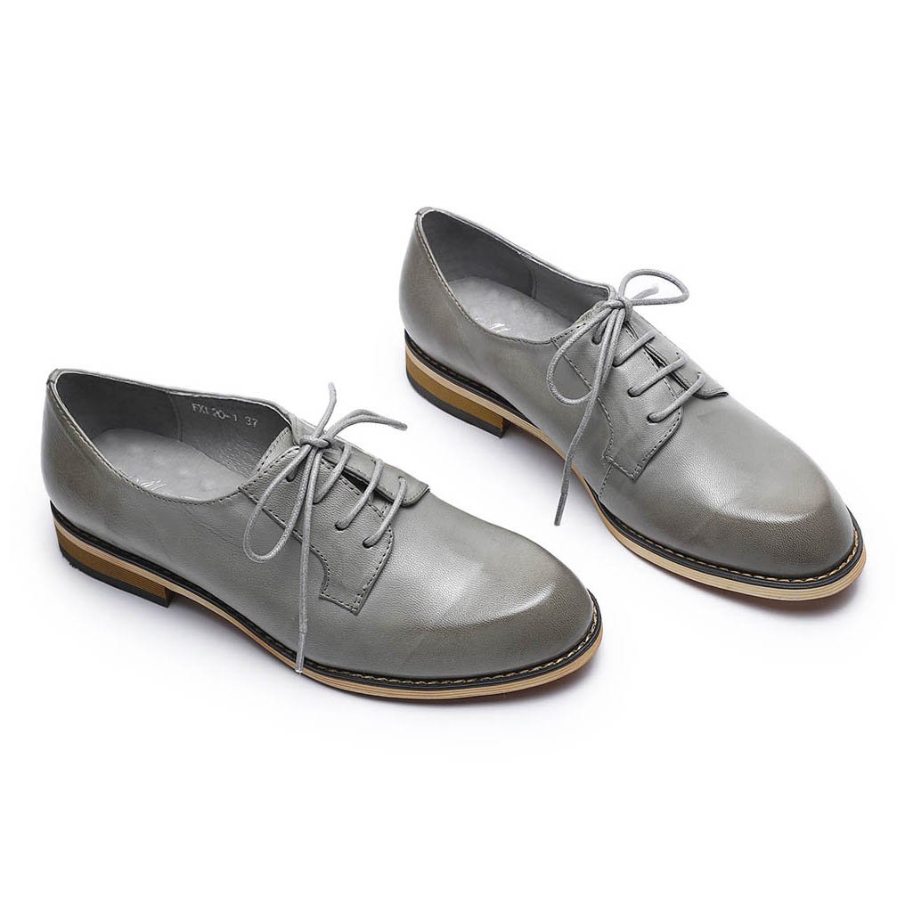 Handmade Women's Oxford Derby Shoes - Comfortable Leather Lace-Up Dress Shoes for Ladies | Perfect for Office, Weddings & Formal Occasions