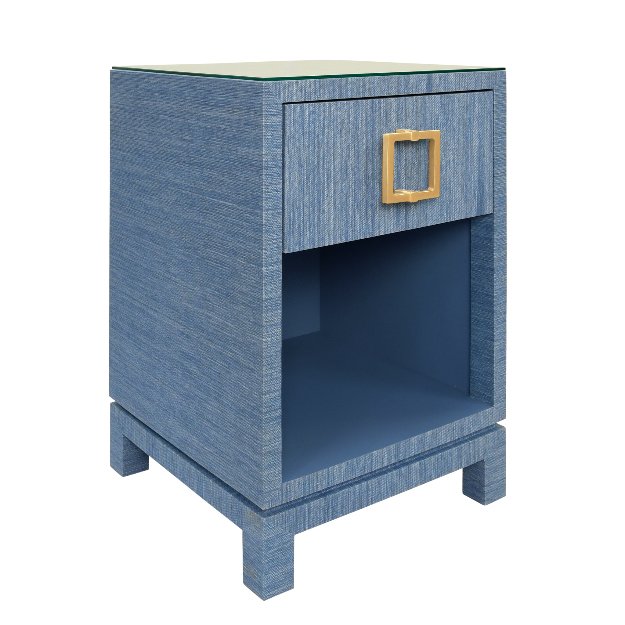 Blair One Drawer Side Table - Compact Nightstand with Storage for Bedroom, Living Room & Office - Modern End Table with Drawer for Small Spaces