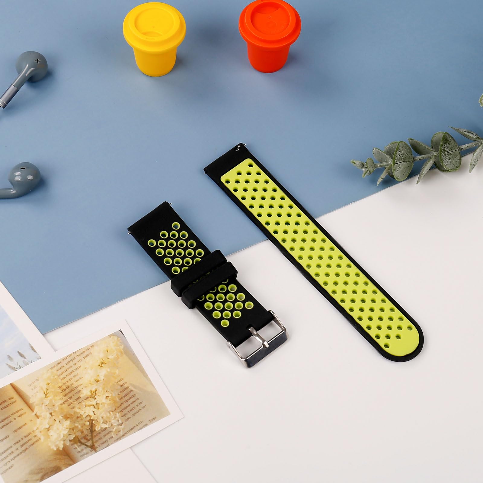 Universal 18mm 20mm 22mm 24mm Quick Release Silicone Watch Band Replacement - Durable Rubber Strap for Men & Women, Perfect for Sports, Swimming & Daily Wear