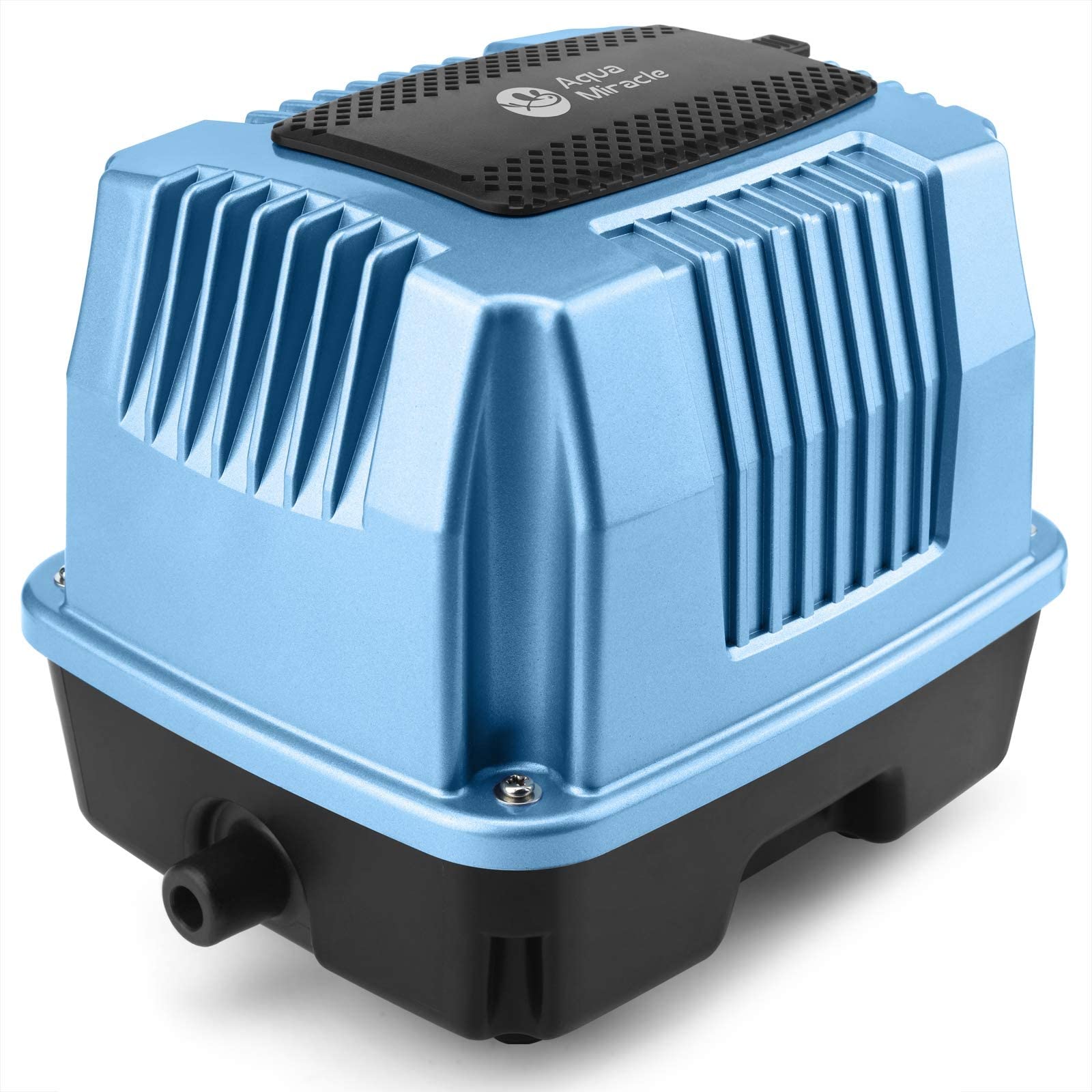 AquaMiracle Linear Air Pump AP-40/AP-60/AP-80/AP-160 - High Performance 635/950/1350/2550GPH Pond Aerator for Aquaculture, Hydroponics, Septic Tanks & Fish Farming | Ideal for Ponds, Aquariums, Seafood Restaurants & Wastewater Treatment Systems