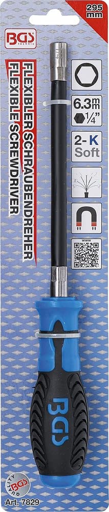 BGS 7829 Flexible Shaft Bit Screwdriver - 6.3mm (1/4