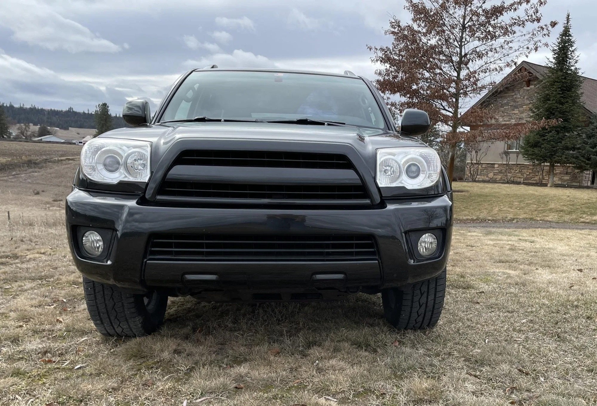 Clear Lens Fog Lamp Kit with Yellow LED Replacement Bulbs for 2006-2009 Toyota 4Runner - Upgrade Headlights for Off-Road Driving & Night Visibility