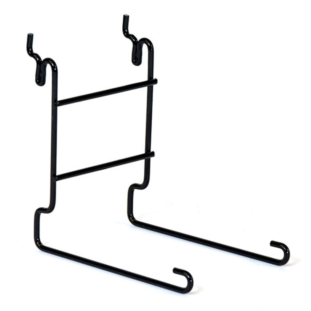 Universal Black Cap Display Bracket - Perfect for Hat Racks, Retail Displays & Home Organization
