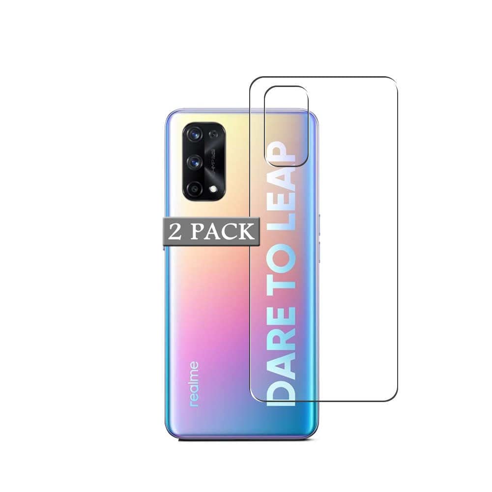 2-Pack Realme X7 Pro Back Protector Film - TPU Guard Cover Skin Sticker for Scratch Protection (Not Front Screen Protector) | Perfect for Daily Use, Travel & Device Protection