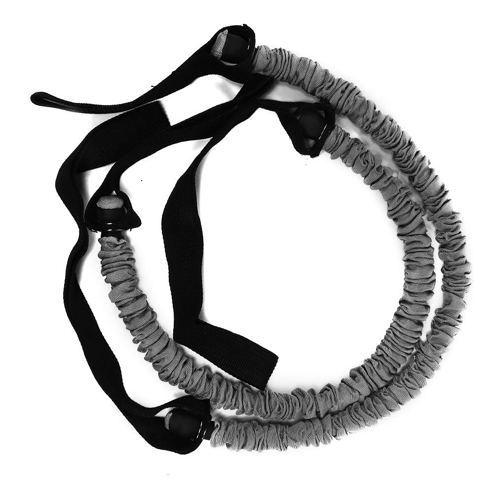 2PCS Ab Wheel Resistance Rope - Abdominal Wheel Assist Pull Rope for Core & Muscle Training - Perfect for Home Gym, CrossFit, and Strength Workouts