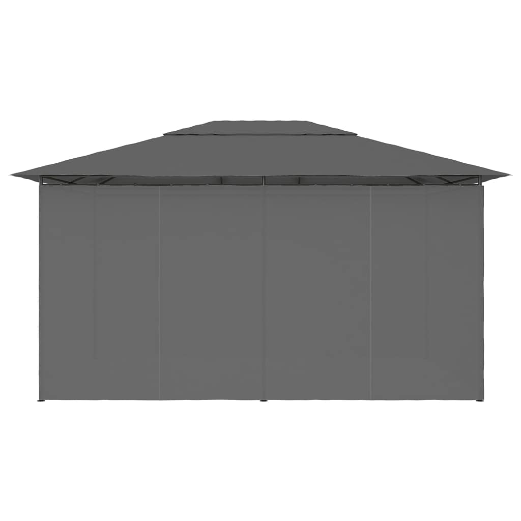 Outdoor Gazebo Tent with Curtains 157.4