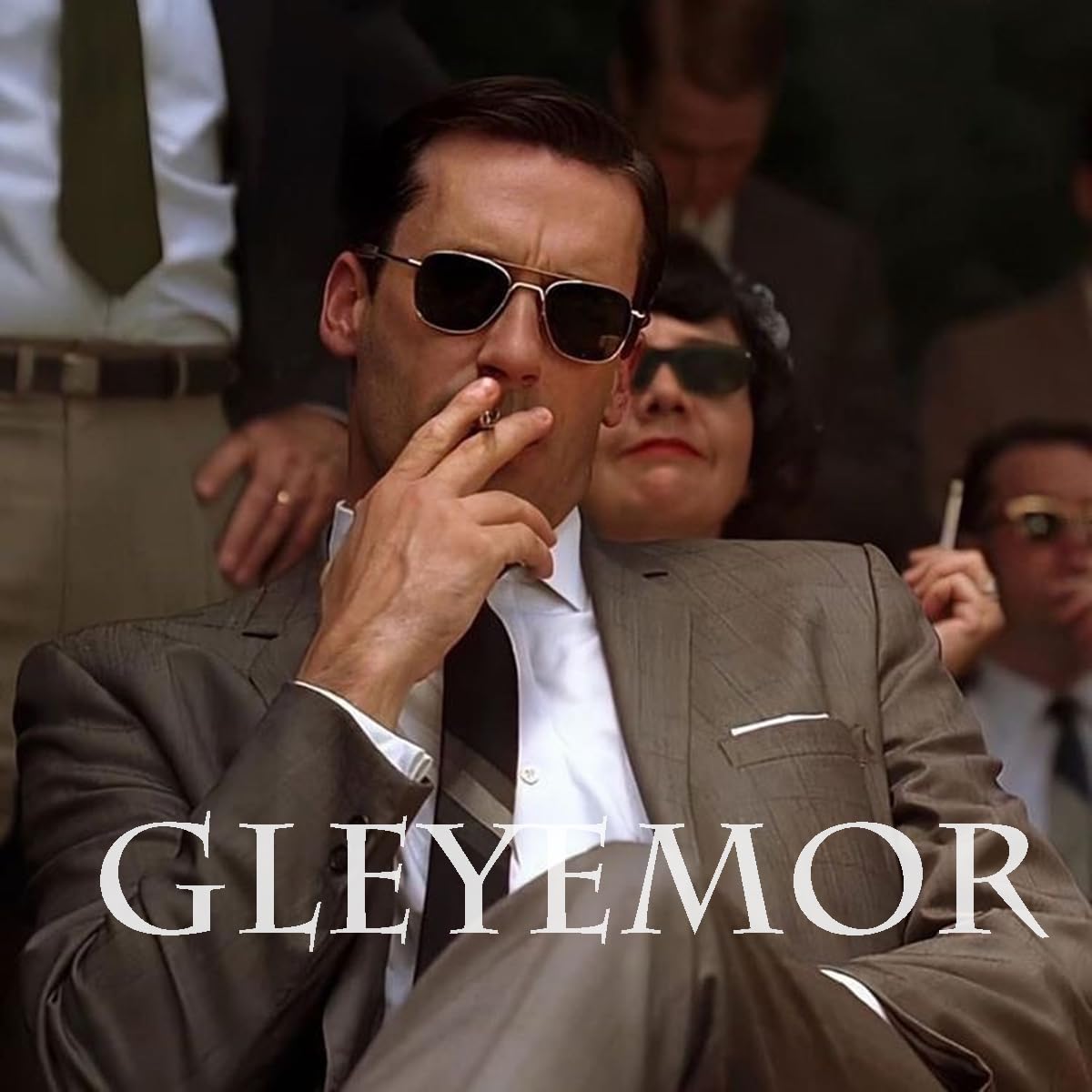 Gleyemor Polarized Square Aviator Sunglasses for Men - Retro Military Tough Guy Style UV Protection Shades - Perfect for Driving, Outdoor Sports & Fashion Accessories