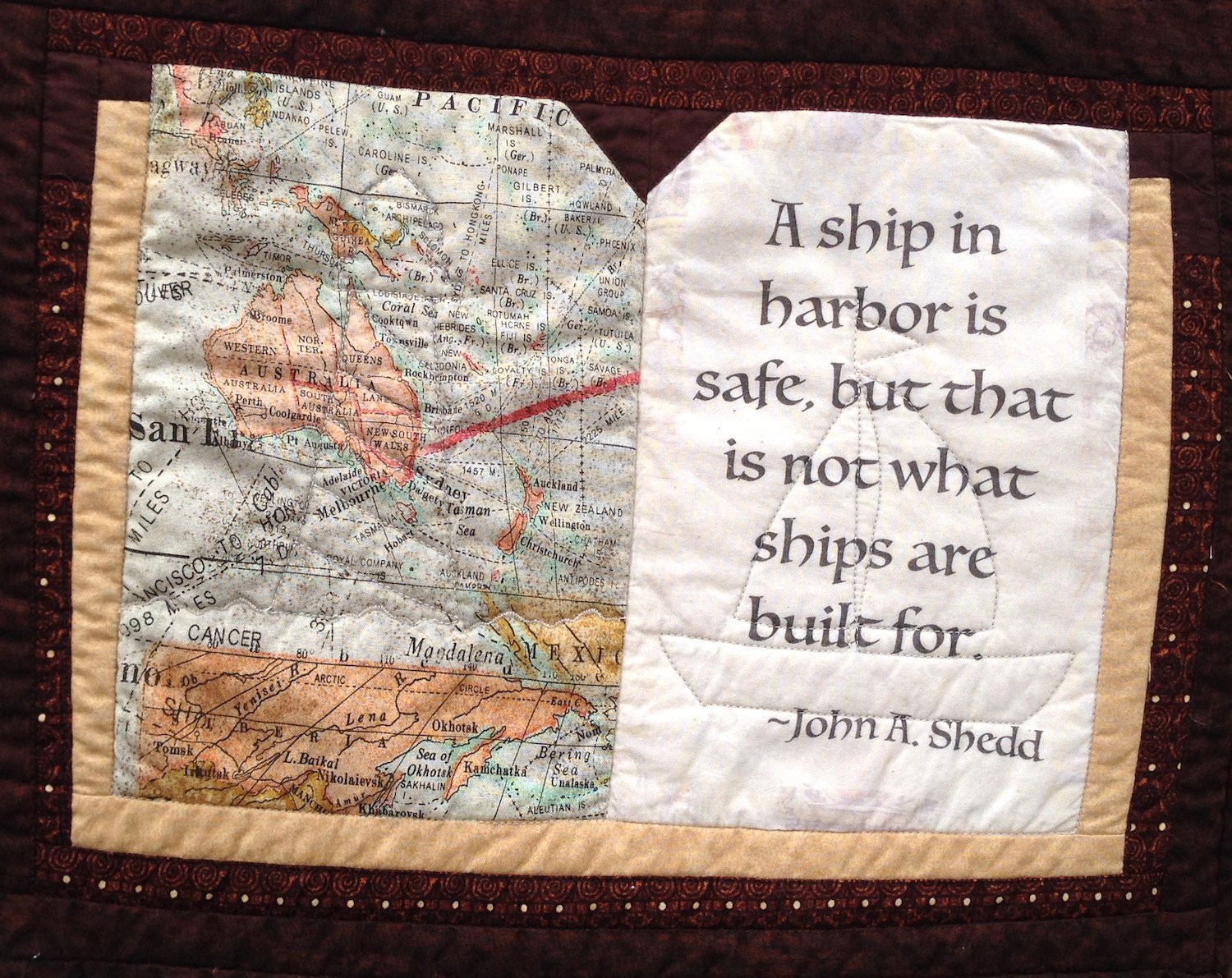 Book Lovers Quilt - Handmade Literary Themed Wall Hanging Decor for Bookworms, Libraries & Cozy Reading Nooks | Perfect Gift for Bibliophiles