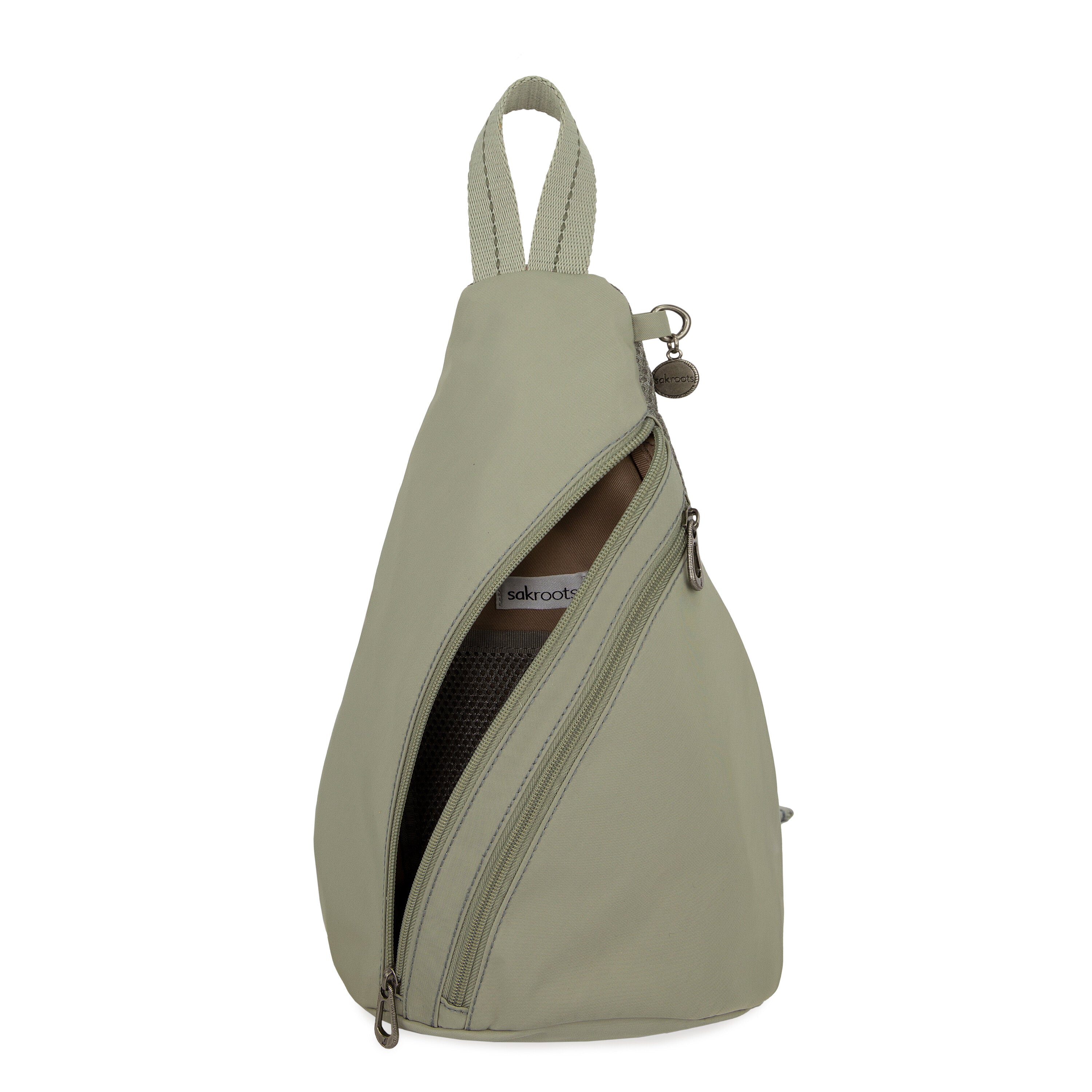 On The Go Sling Backpack - Lightweight Crossbody Travel Bag for Men & Women - Perfect for Hiking, Commuting & Everyday Use