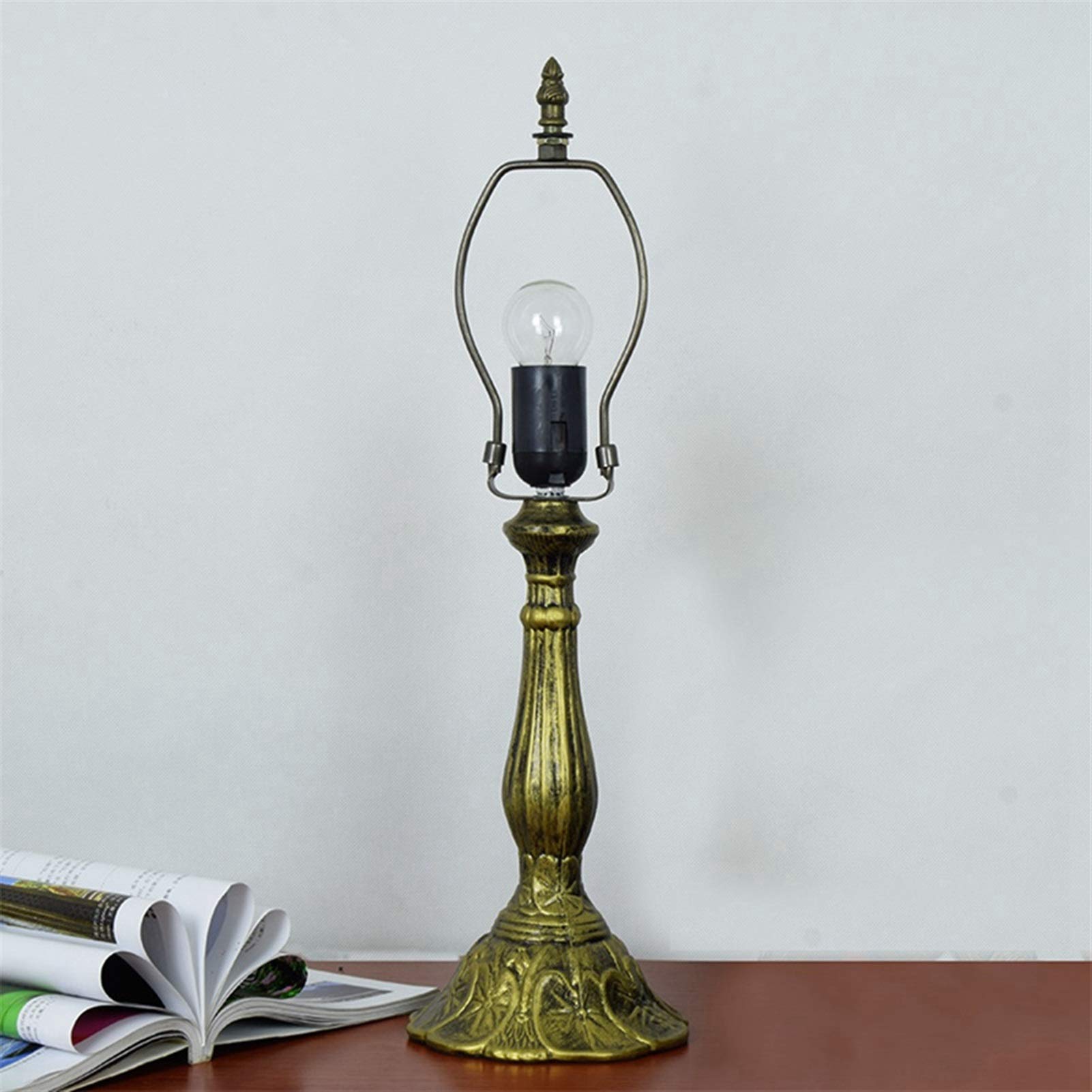 Tiffany Stained Glass Table Lamp - Sunflower Yellow Handcrafted Art Deco Style for Bedroom, Living Room, Office & Dorm | Includes LED Bulb | Perfect for Reading, Nightstand Lighting & Home Decor Gift (12x12x18 Inches)