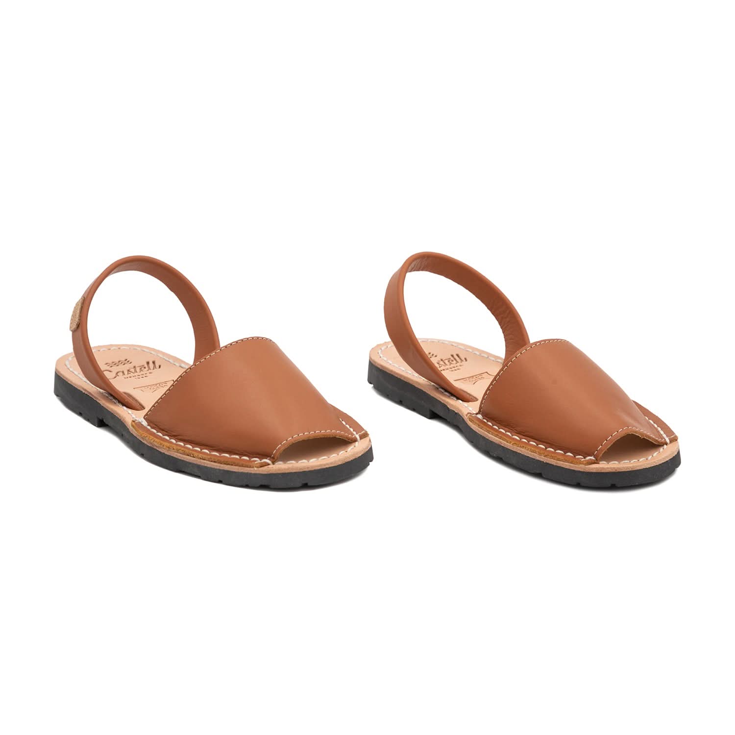 Kids Plain Leather Avarcas Sandals - Comfortable & Durable for Boys & Girls - Perfect for Beach, School & Outdoor Play