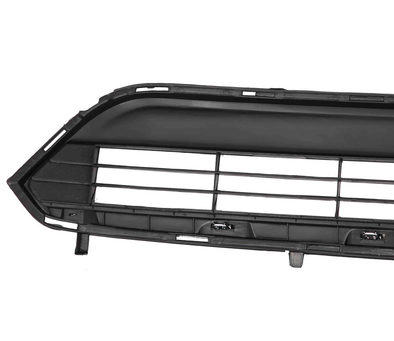 Chrome Front Lower Bumper Grille & Trim Molding for 2011-2013 Toyota Highlander - Perfect Fit TO1036130 TO1044111 | Enhances Style & Protection for Off-Roading, City Driving & Car Shows