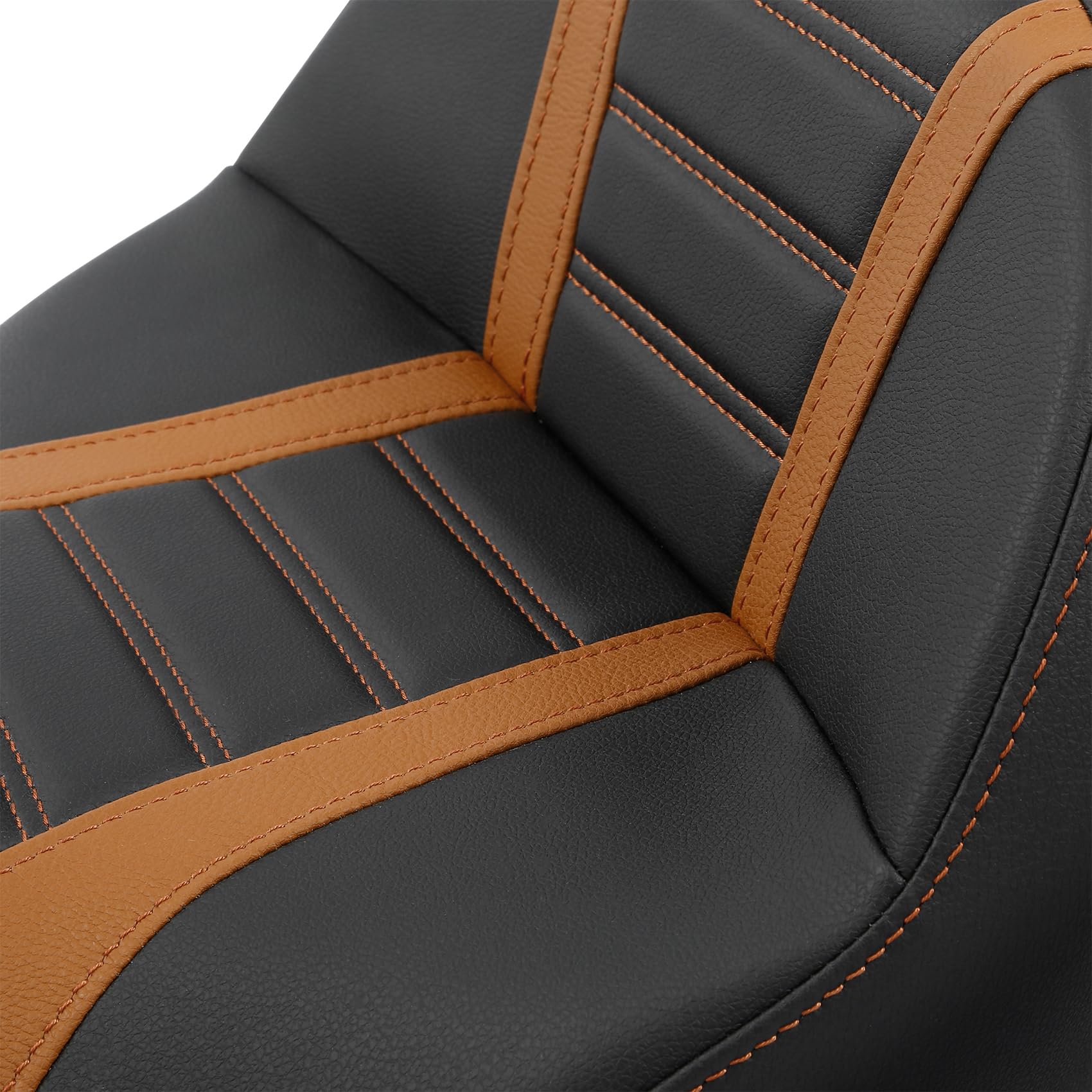 Harley Touring Seat Cover - One-Piece Hammock for Road King, Street Glide, Road Glide (2009-2023) & Electra Glide, Tri Glide, Ultra Classic (2009-2013) - Comfortable Driver & Passenger Seat Protector for Long Rides & Road Trips