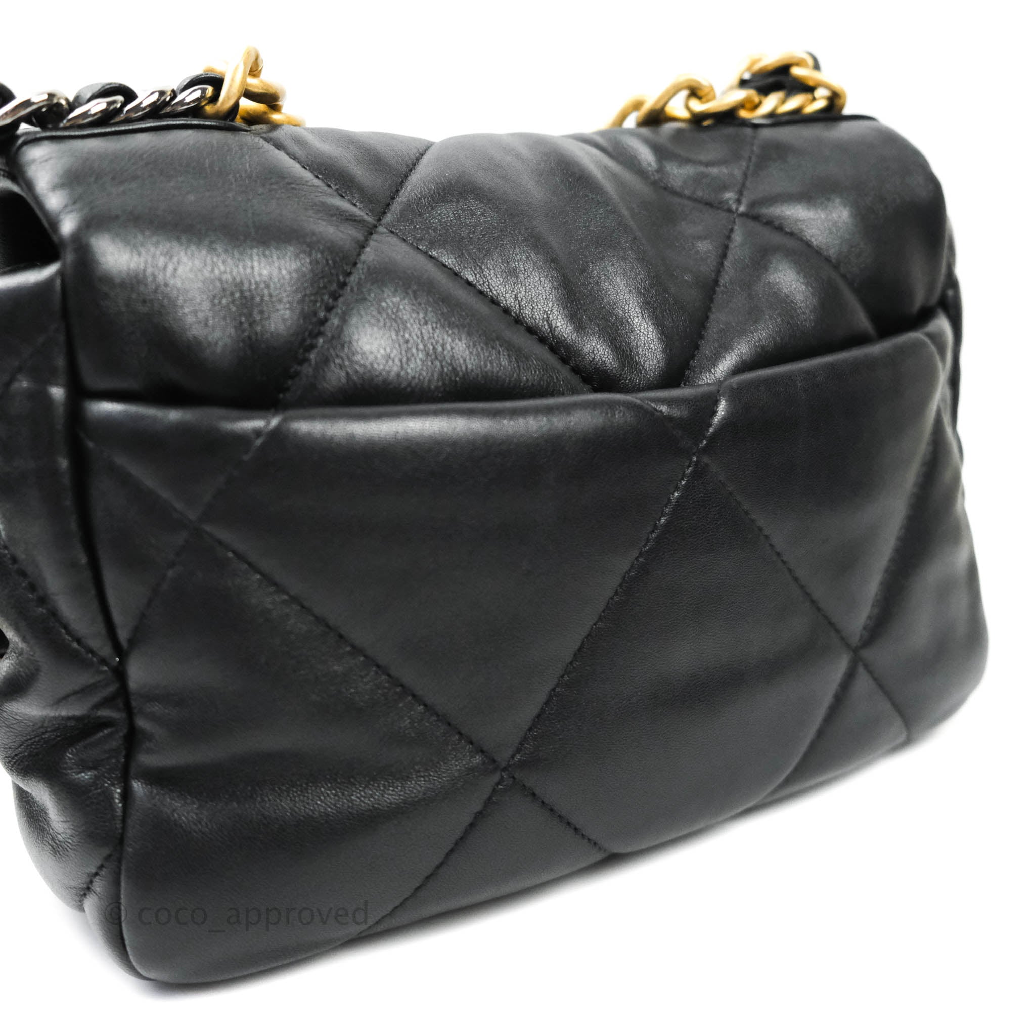 Chanel 19 Small Handbag Black Mixed Hardware - Luxury Designer Crossbody Bag for Women, Perfect for Date Night & Evening Events
